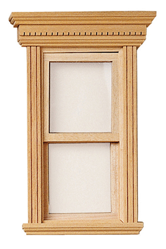 Dollhouse Miniature Yorktown Double Hung Window